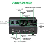 HighResolution 32Bit192KHz XLR Audio Interface 6 | PricZone High Resolution 32Bit192KHz XLR Audio Interface 6 | PricZone