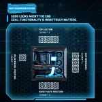 Yeah Magic Sword V 270° Column Free Panoramic View Atx PC 2 | PricZone