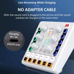 M8 Audio Sound Card Body Versatile Effects Podcast 5 | PricZone