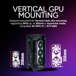 Compact Itx PC Tower Case Aluminum Design Vertical GPU 4 | PricZone Compact Itx PC Tower Case Aluminum Design Vertical GPU 4 | PricZone