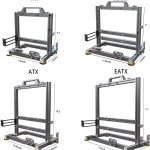 Diy Open Frame PC Chassis Aluminum Computer Case for Atx 5 | PricZone