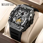 Musanfigo Spider Hollow Out Design Luminous Silicone Strap 2 | PricZone