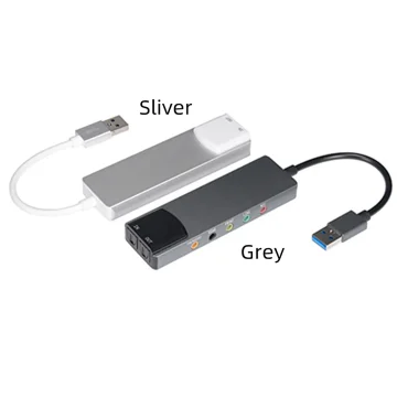 External Audio Converter Aluminium Alloy USB AC 3 DTS Card 2 | PricZone