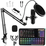 Podcast Equipment Bundle Bm800 Microphone with Adjustable 1 | PricZone Podcast Equipment Bundle Bm 800 Microphone with Adjustable 1 | PricZone