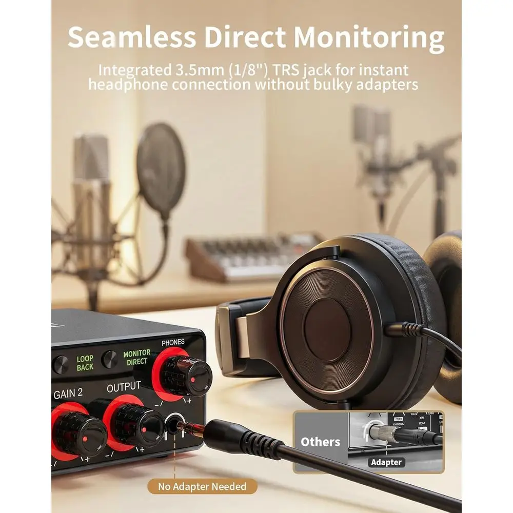 Dual-Channel 24-Bit/192Khz Audio Interface 10