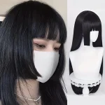 Natural Long Straight Synthetic Wig with Bangs Lolita 3 | PricZone Natural Long Straight Synthetic Wig with Bangs Lolita 3 | PricZone