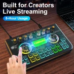 Tenlamp Mixer and Sound Card X3 for Studio Ideal for Use 5 | PricZone Tenlamp Mixer and Sound Card X3 for Studio Ideal for Use 5 | PricZone
