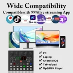 V8S Live Sound Card Podcast Equipment Bundle 5 | PricZone