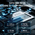 Morefine M9 Pro PC with 13Th Gen Core I5 1340P 16Gb Ddr4 3 | PricZone