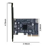 PCIe to Type E USB 32 Gen2 20Gb Card 6 | PricZone