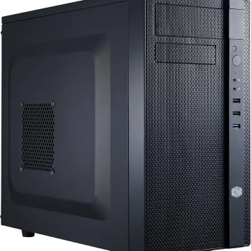 Compact Mini Tower PC Case with Full Mesh Front Panel 2