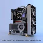Diy Open Frame PC Chassis Aluminum Computer Case for Atx 3 | PricZone