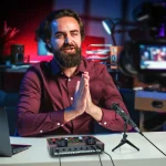 Tenlamp Live Sound Card 6 Channel Audio Mixer Podcast 8 | PricZone
