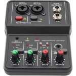 Channel Compact Audio Mixer with 48V Phantom Power Portable 2 | PricZone