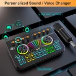 Tenlamp Podcast Equipment Bundle with 35Mm Condenser 5 | PricZone