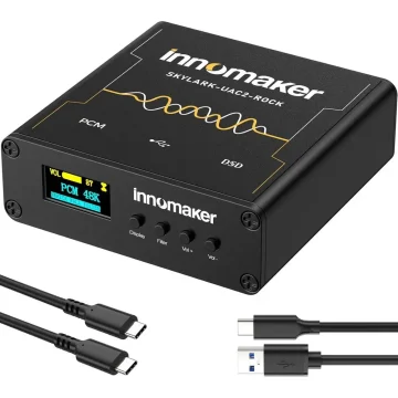 High-Resolution Dac/Amp with 3.5Mm/XLR Outputs Es9038Q2M 1