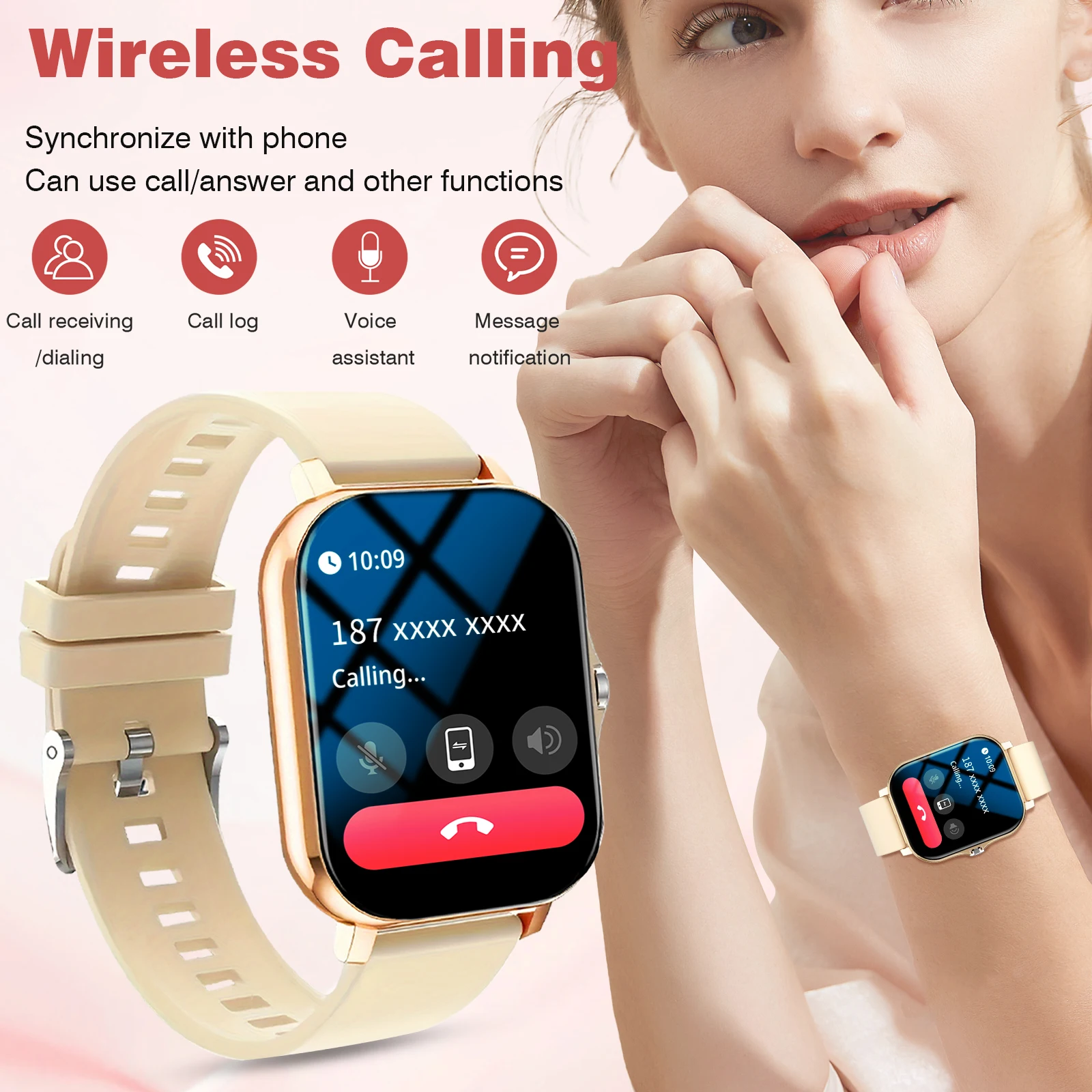 Wireless Smartwatch Bluetooth Calling MultiSports 5 | PricZone Wireless Smartwatch Bluetooth Calling Multi Sports 5 | PricZone