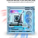 Compact Atx Mid Tower Computer Case with Tempered Glass and 5 | PricZone Compact Atx Mid Tower Computer Case with Tempered Glass and 5 | PricZone