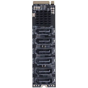 M.2 NVMe to SATA 3.0 PM Adapter Card 1
