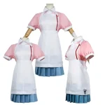 Danganronpa Mikan Tsumiki Anime Uniform Girls Woman Dress 5 | PricZone