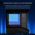 Compact Micro Atx PC Case with Pre Installed Argb Fans 6 | PricZone