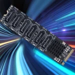 M2 NVMe to SATA 30 PM Adapter Card 3 | PricZone