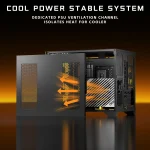 Micro Atx Gaming PC Case with 270° View Tempered Glass 3 | PricZone