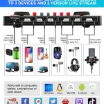 Audio Mixer with Sound Card Tenlamp Two 35Mm Studio 5 | PricZone
