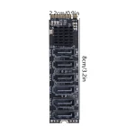 M2 NVMe to SATA 30 PM Adapter Card 5 | PricZone