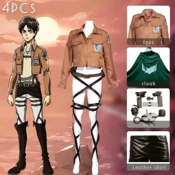 Anime Attack On Titan Cosplay Shingeki No Kyojin Jacket 1 | PricZone