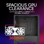 Micro ATX PC Case with High Airflow Tempered Glass Type C 3 | PricZone