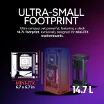 Compact Itx PC Tower Case Aluminum Design Vertical GPU 2 | PricZone Compact Itx PC Tower Case Aluminum Design Vertical GPU 2 | PricZone