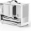 White Micro-Atx Gaming PC Case 16.8L Compact Build Supports