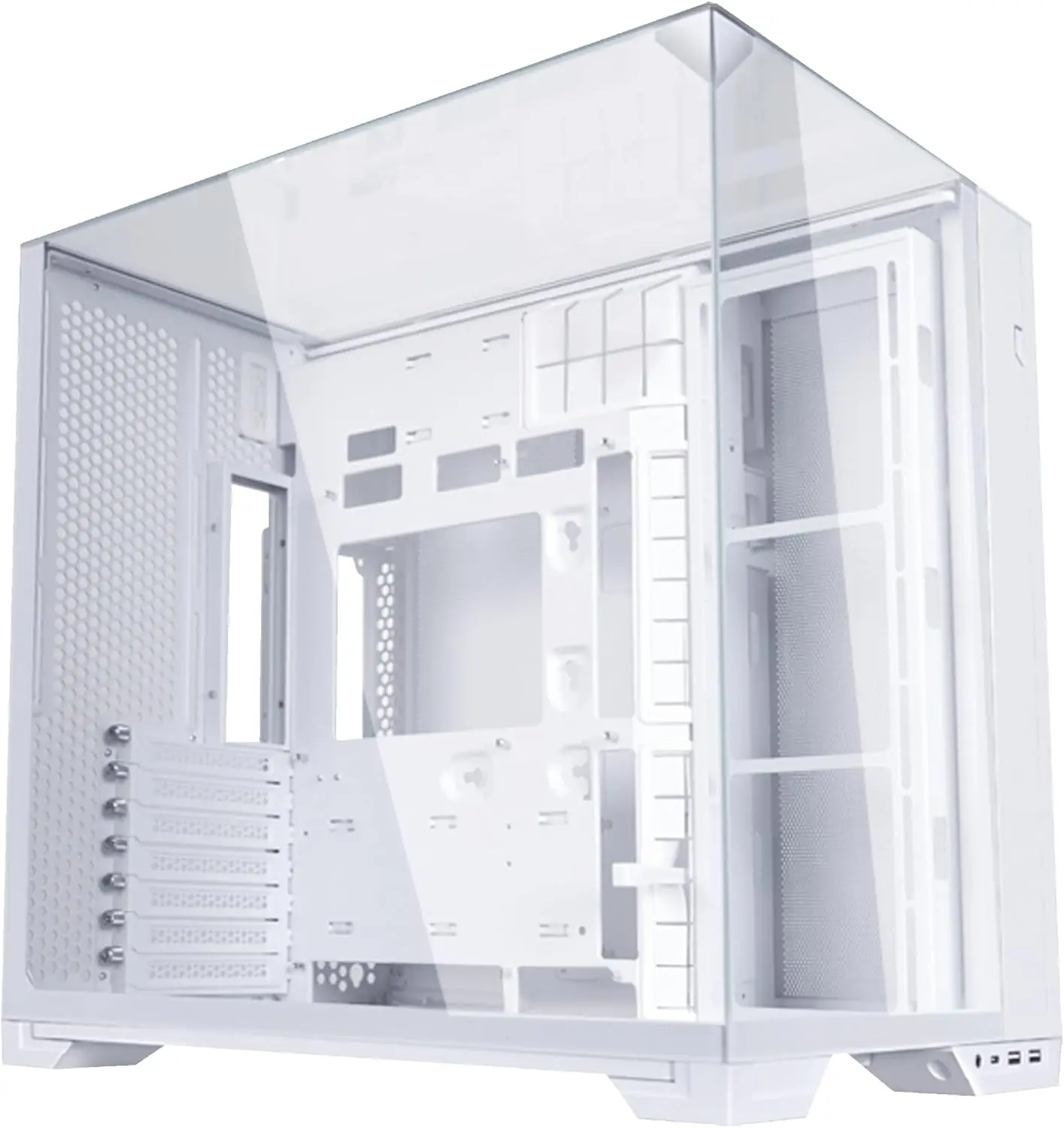 Compact Atx Mid Tower Computer Case with Tempered Glass and 1 | PricZone Compact Atx Mid Tower Computer Case with Tempered Glass and 1 | PricZone