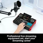Professional Audio Mixer Sound Card Microphone Set 12 1 | PricZone