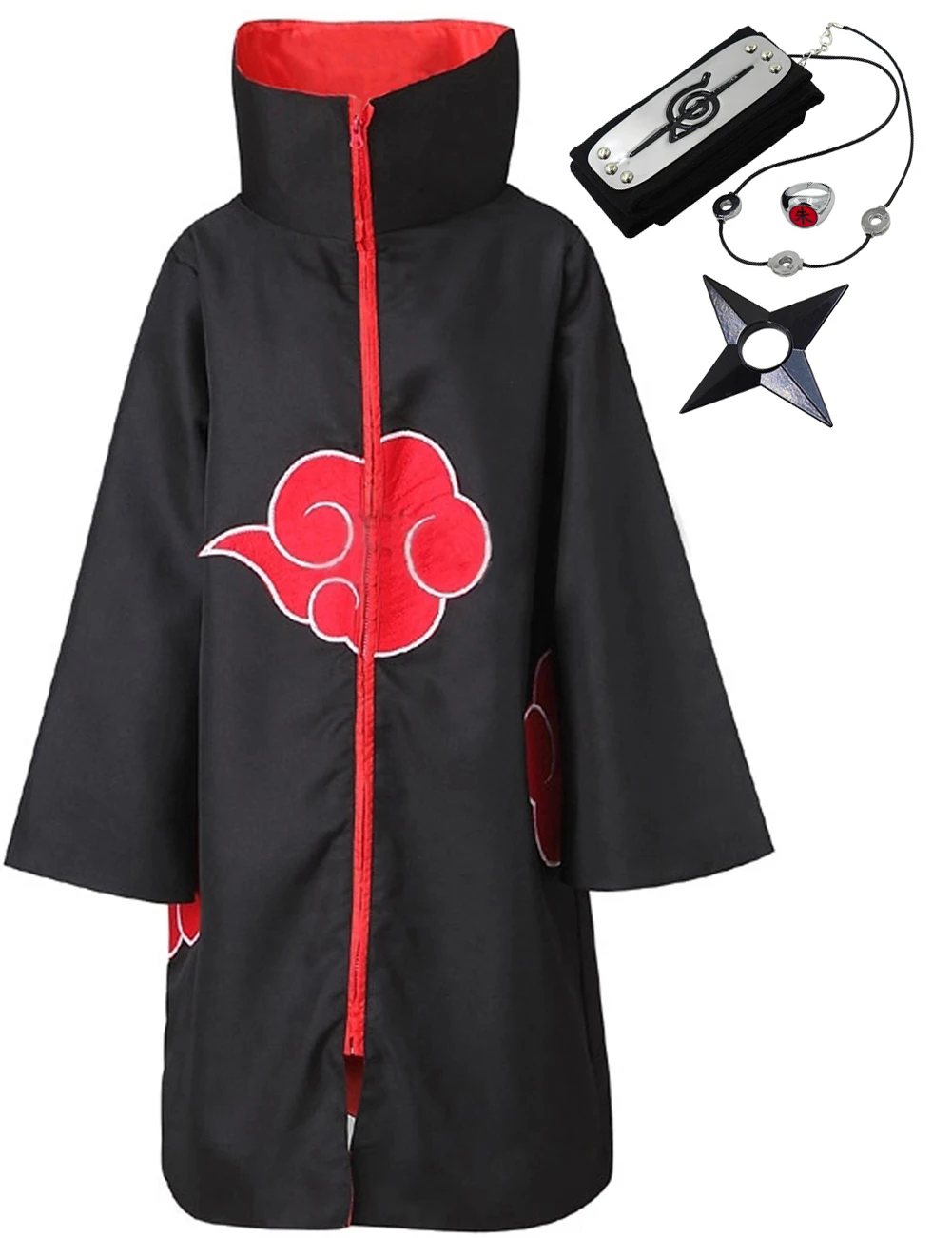 Akatsuki Uchiha Itachi Cloak for Kids Adult Long Robe Capes 1 | PricZone Akatsuki Uchiha Itachi Cloak for Kids Adult Long Robe Capes 1 | PricZone
