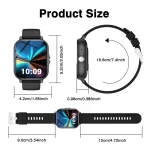 Smartwatch with HD Touch Screen Alarm Multi Sport Modes 4 | PricZone