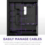 Mid Tower Atx Airflow PC Case with Pre Installed Fans 6 | PricZone