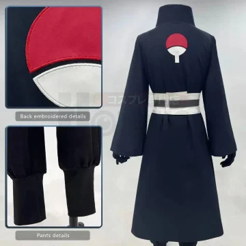 Anime Uchiha Obito Cosplay Costume Coat Elastic Pants Belt 1 | PricZone