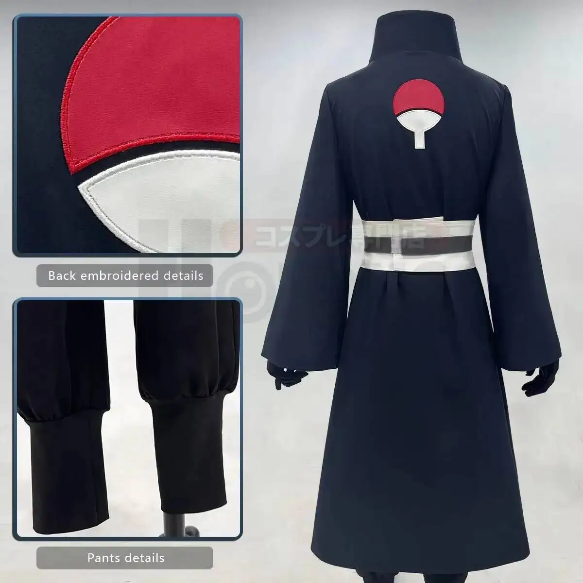 Anime Uchiha Obito Cosplay Costume Coat Elastic Pants Belt 1 | PricZone Anime Uchiha Obito Cosplay Costume Coat Elastic Pants Belt 1 | PricZone