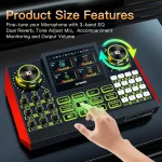 G9 DJ Podcast Equipment Live Sound Card for StreamingAudio 2 | PricZone