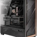 Full Tower E Atx PC Case with 6 Pwm Fans High Airflow Front 1 | PricZone