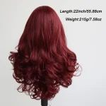 Romance Wave High Layer Loose Curl Synthetic Wig with Bangs 4 | PricZone