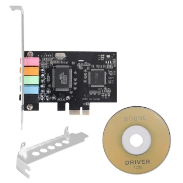 Pcie Sound Card 51 Pci Express Surround 3D Audio for 2 | PricZone