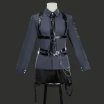Miccostumes Men Anime Cosplay Costume Shirt Grey 1 | PricZone