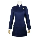 Jujutsu Kaisen Cosplay Costume Zenin Glasses Wig Top Skirts 4 | PricZone