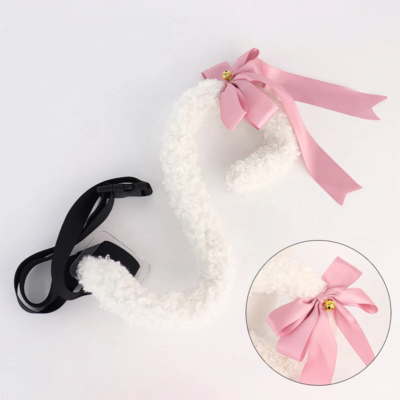 2Piece Set Cute Cat Ear Tail Plush Fluffy Bow Tie 5 | PricZone 2 Piece Set Cute Cat Ear Tail Plush Fluffy Bow Tie 5 | PricZone