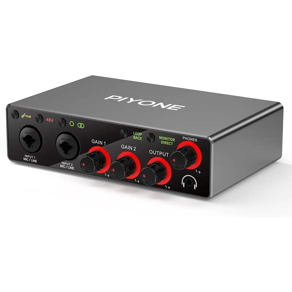 Dual-Channel 24-Bit/192Khz Audio Interface 7