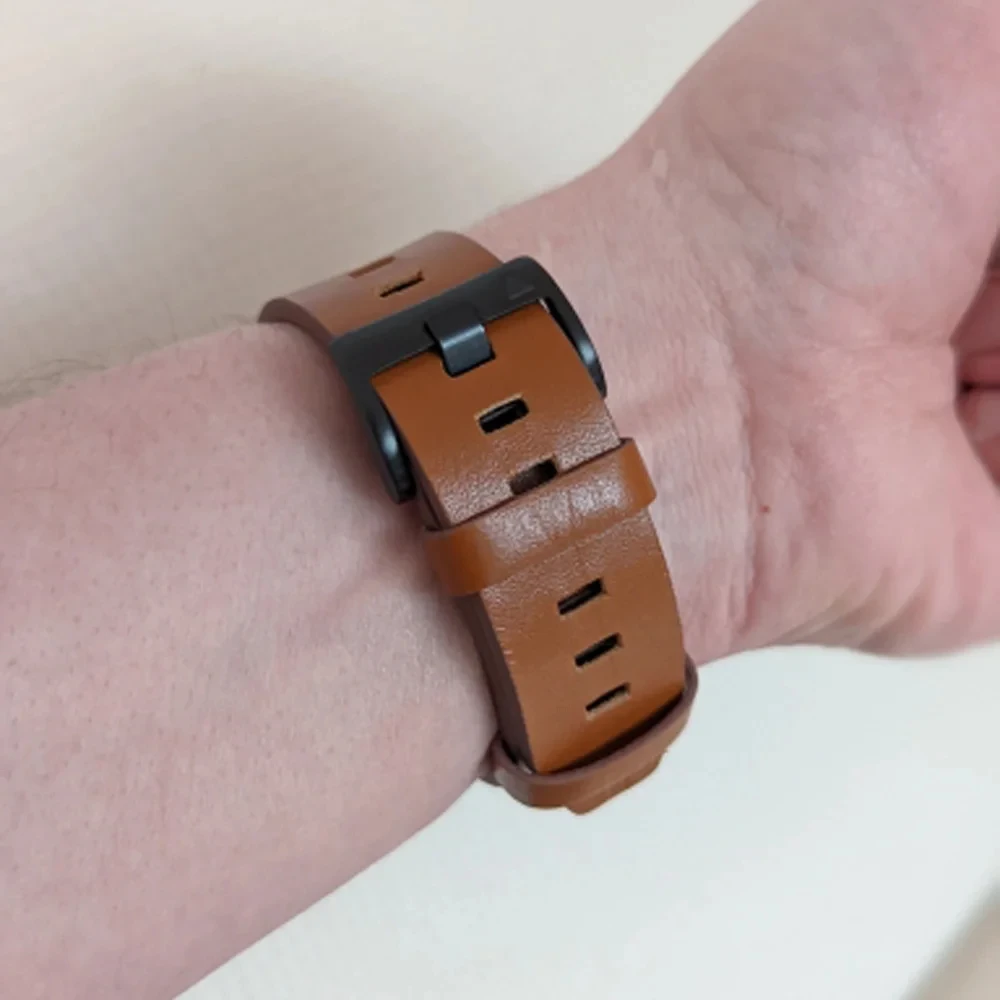 Leather Quickfit 22 26Mm Strap for Garmin Fenix 8 E 7 6 5 4 | PricZone Leather Quickfit 22 26Mm Strap for Garmin Fenix 8 E 7 6 5 4 | PricZone