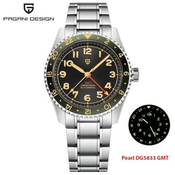 Pagani Design Pd1784 Mens GMT Automatic Mechanical Watch 1 | PricZone